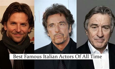 List of Italian actors